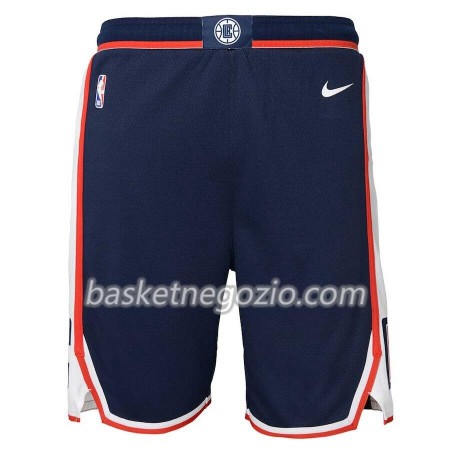 Los Angeles Clippers Uomo Pantaloncini Navy 2018-19 Nike Swingman